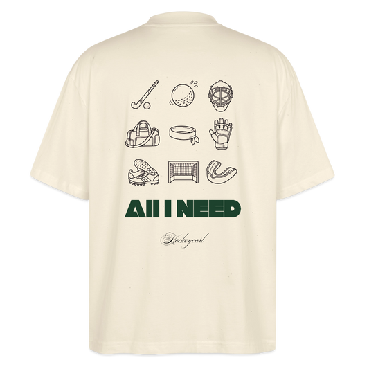All I Need – Organic Oversize Shirt - Natur