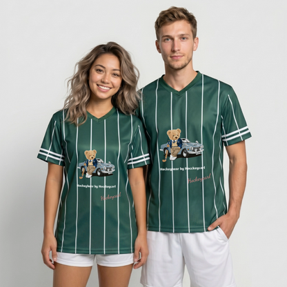 Hockeybear Heritage Jersey – Forest Green Edition - Dunkelgrün/Weiß