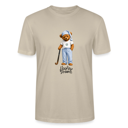 "Hockey Dreams" T-Shirt – Offizielles Schlafshirt - Beige