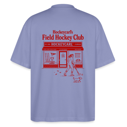 Hockeycarl Field Hockey Club Oversized T-Shirt – Vintage Backprint - Violett