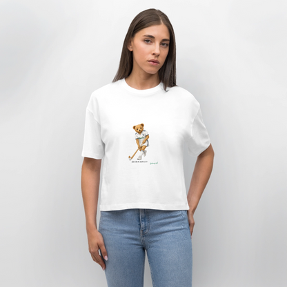DHC-Bär by Hockeycarl – Women's T-Shirt - Weiß