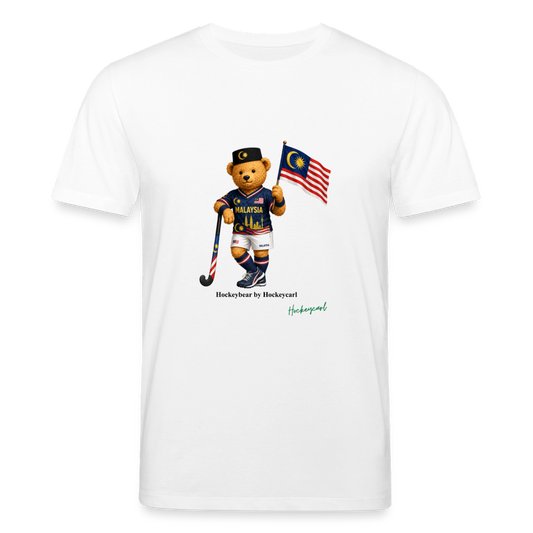 Hockeybear Malaysia – WM Fanshirt | Hockeycarl - Weiß