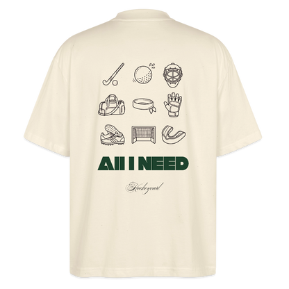 All I Need – Organic Oversize Shirt - Natur