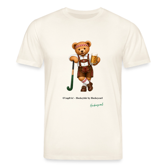 Hockeycarl „O’zapft is!“ Bio T-Shirt - Naturweiß 