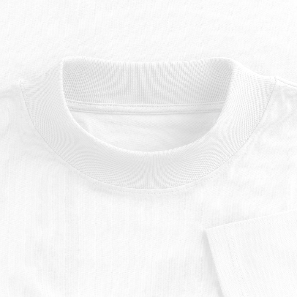 Hockey Maus Boxy Damen T-Shirt – Cropped Fit - Weiß