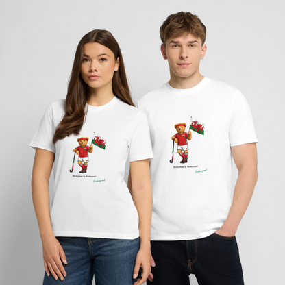 Hockeybear Wales – WM Fanshirt | Hockeycarl - Weiß
