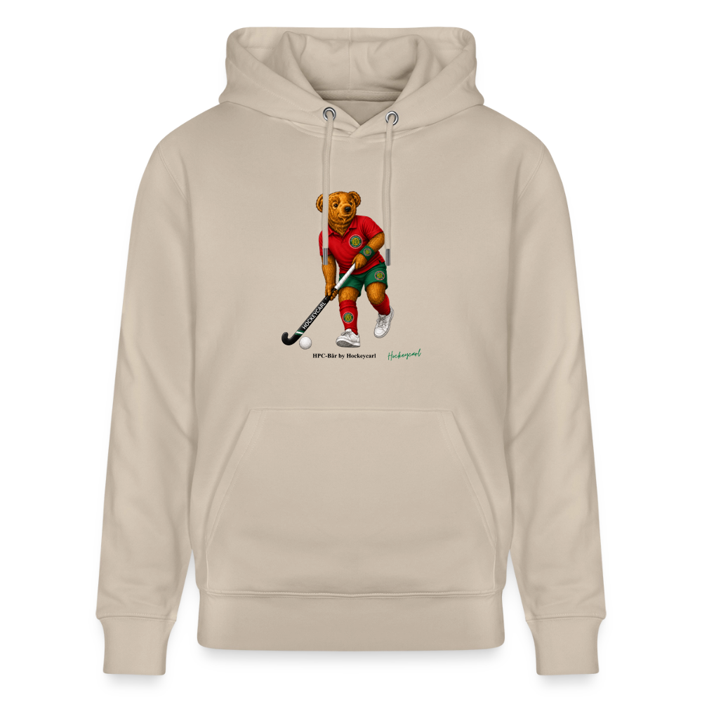 Hamburger Polo Club HPC-Bär Hoodie – Hockeybear by Hockeycarl - Beige