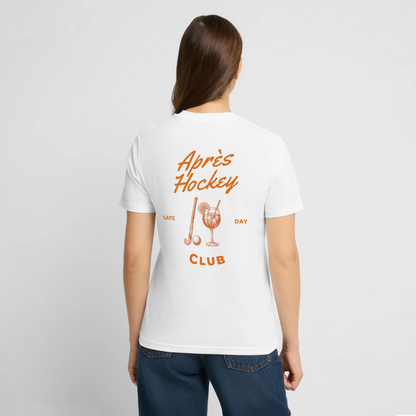 Unisex Bio T-Shirt – Aprés Hockey Club - Weiß