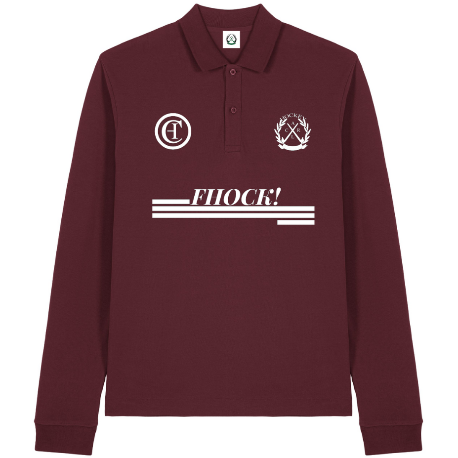 HOCKEYCARL FHOCK! LONG POLO SHIRT - Hockeycarl