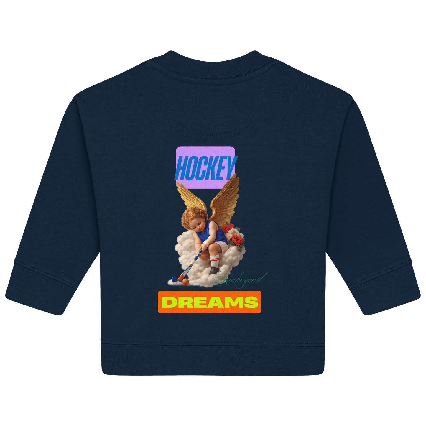 HockeyDreams - Baby Organic Sweatshirt - Hockeycarl