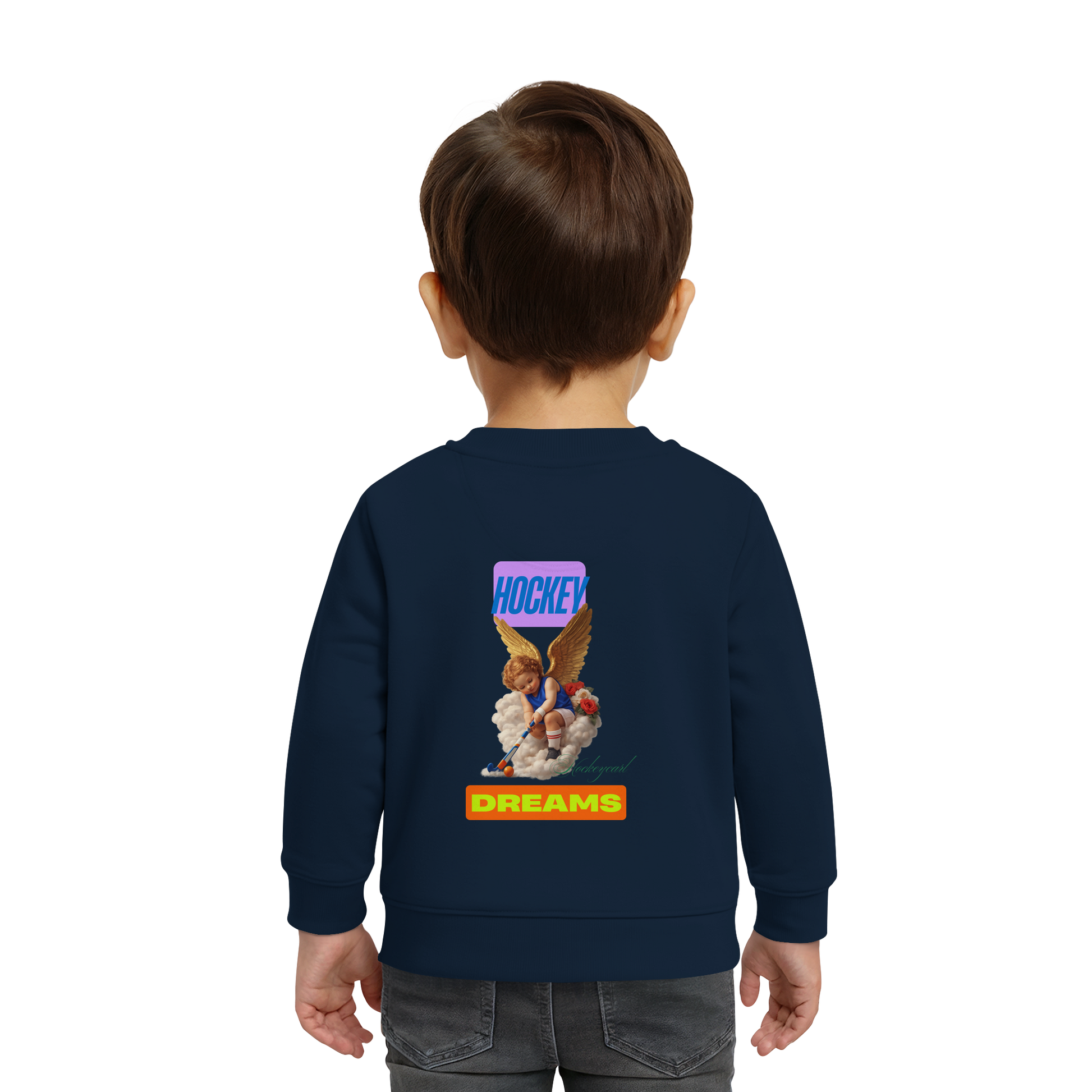 HockeyDreams - Baby Organic Sweatshirt - Hockeycarl