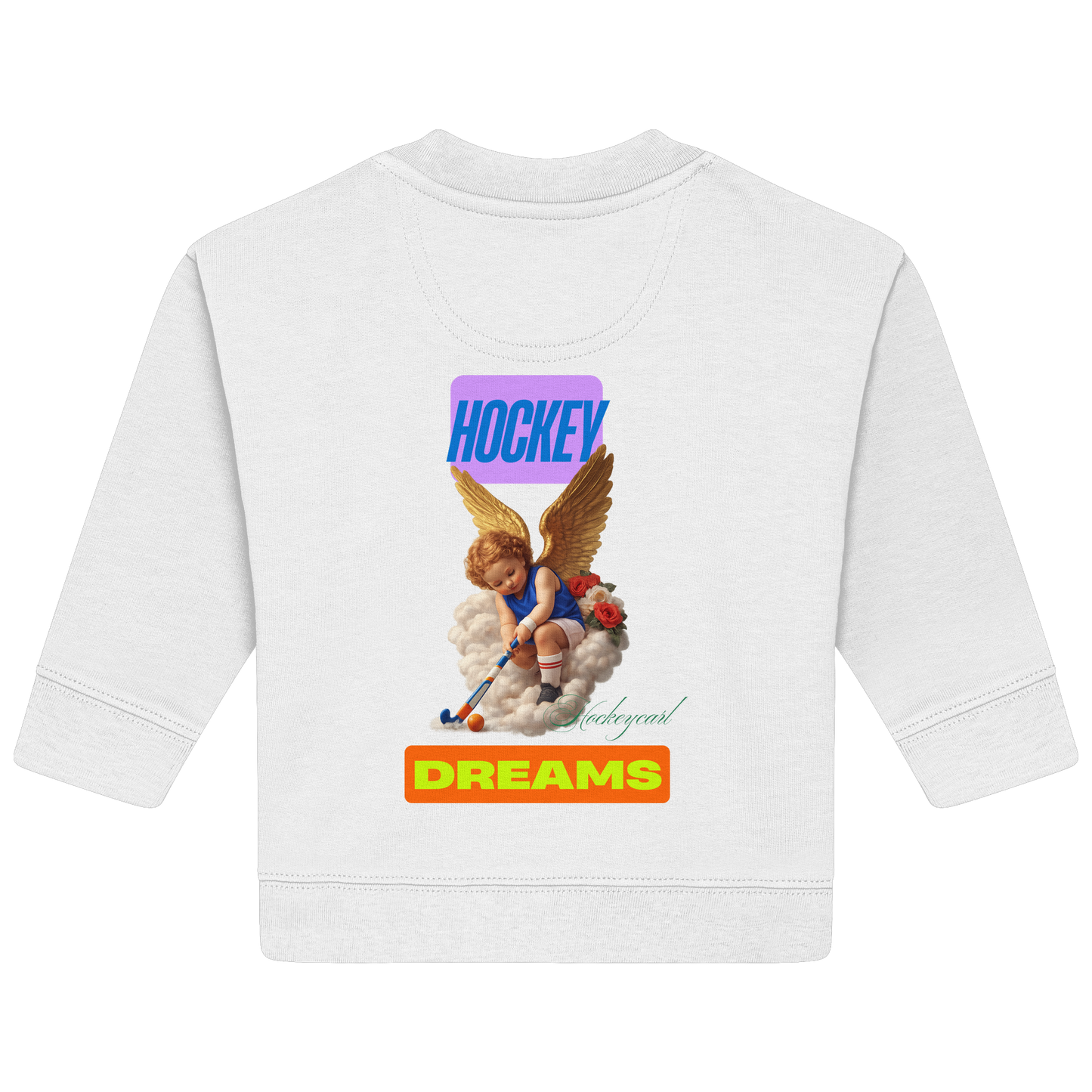 HockeyDreams - Baby Organic Sweatshirt - Hockeycarl