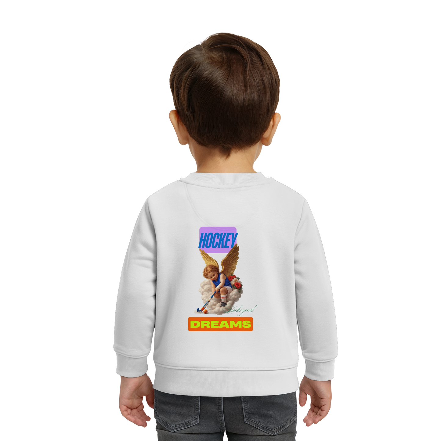 HockeyDreams - Baby Organic Sweatshirt - Hockeycarl