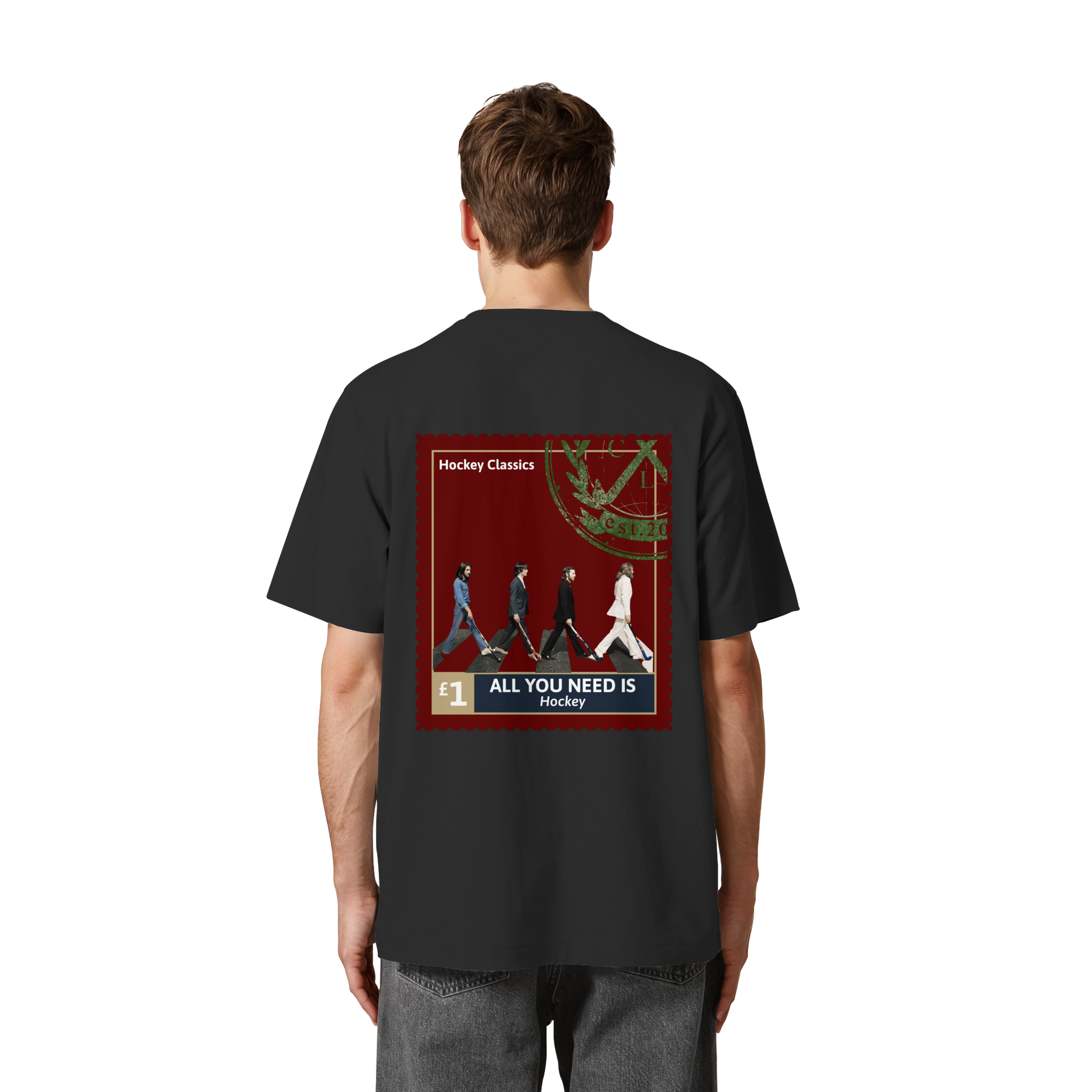All You Need Is Hockey - Heavy Oversized Organic Shirt - Hockeycarl
