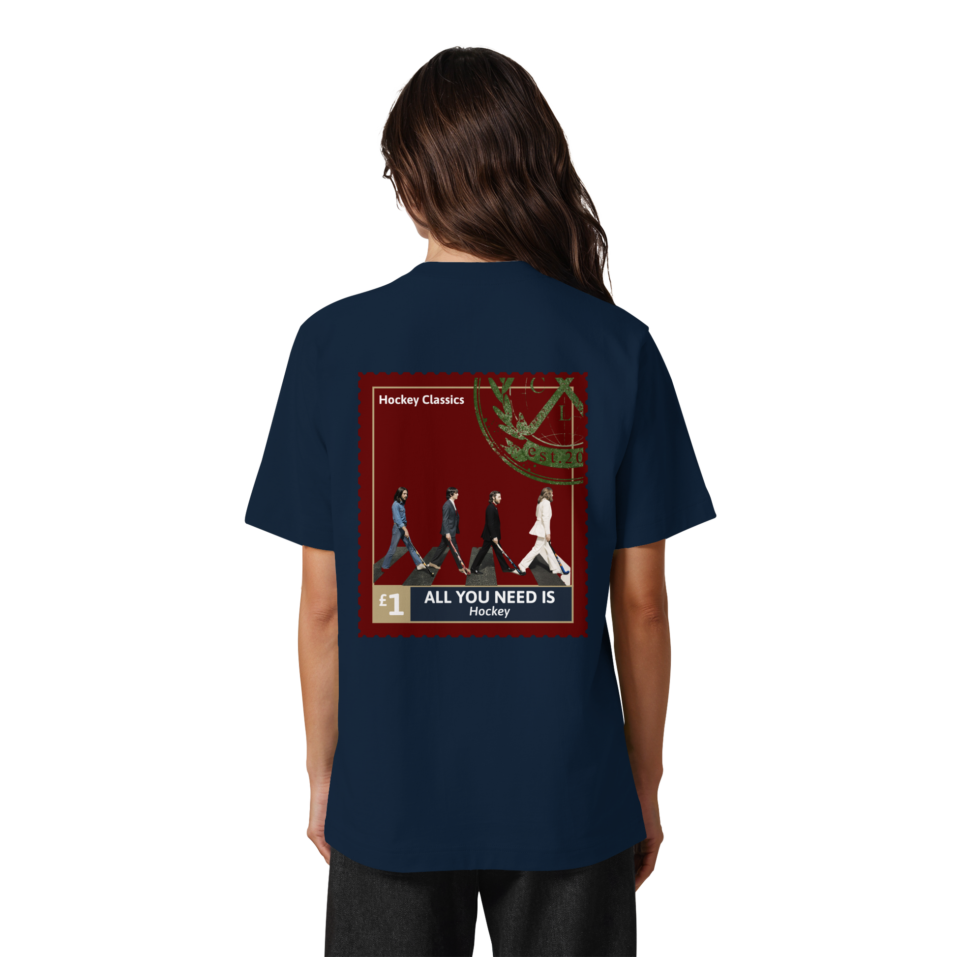All You Need Is Hockey - Heavy Oversized Organic Shirt - Hockeycarl