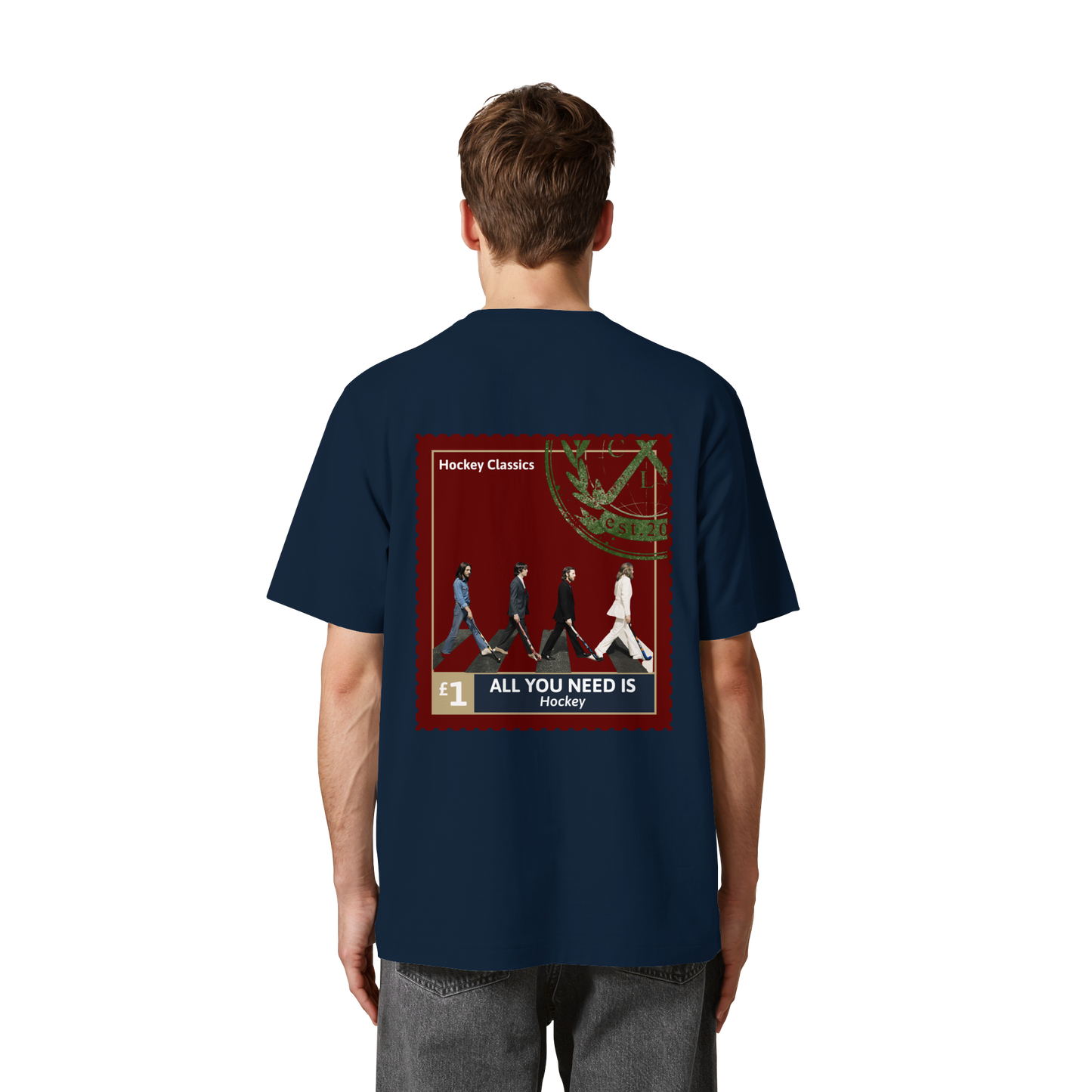 All You Need Is Hockey - Heavy Oversized Organic Shirt - Hockeycarl