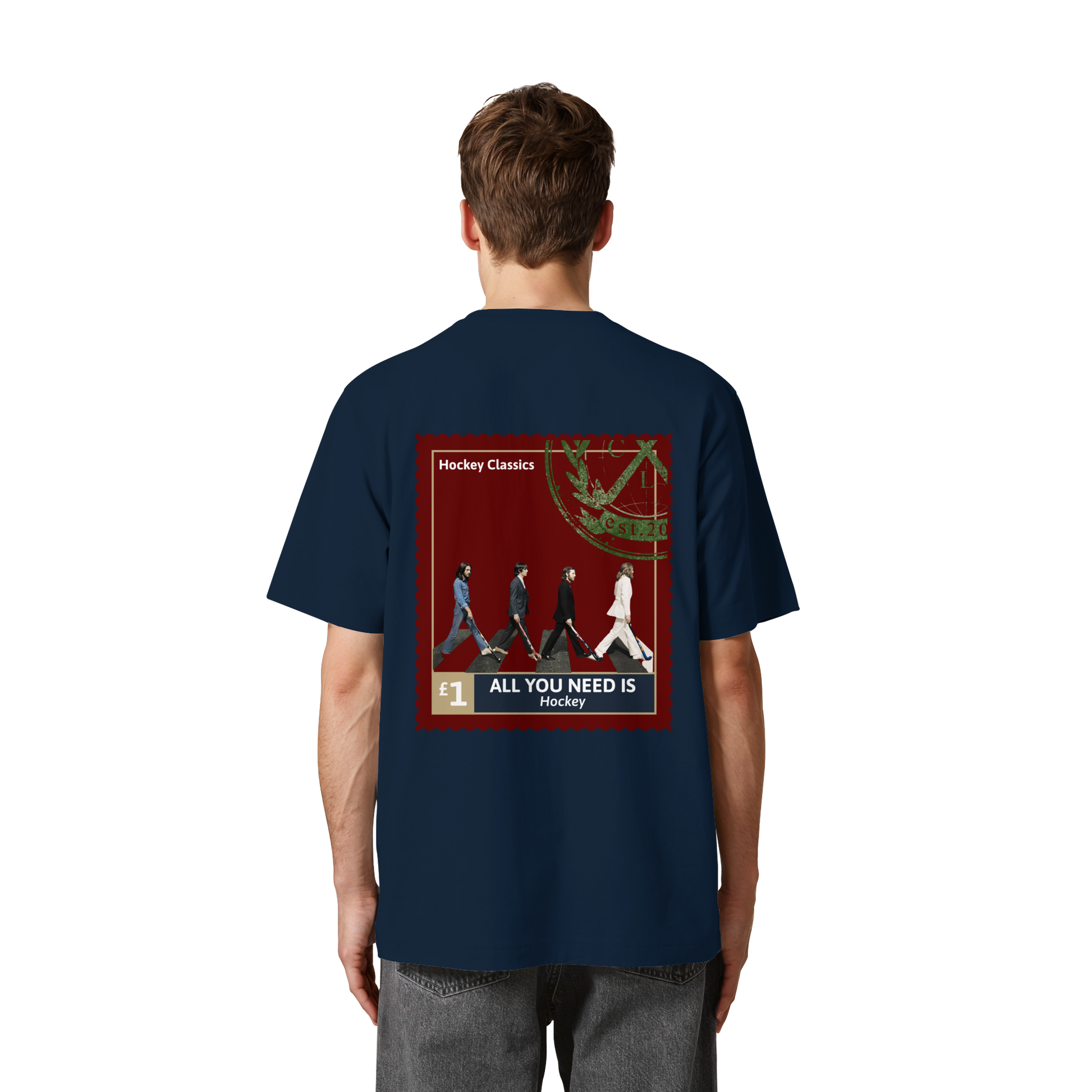 All You Need Is Hockey - Heavy Oversized Organic Shirt - Hockeycarl