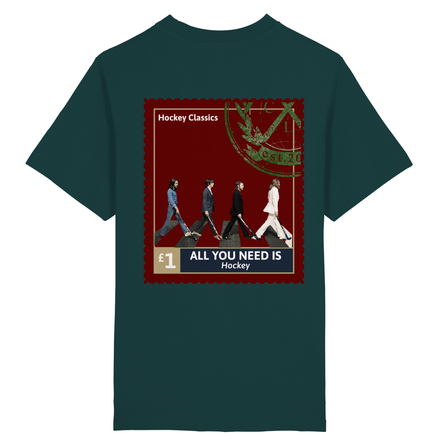 All You Need Is Hockey - Heavy Oversized Organic Shirt - Hockeycarl