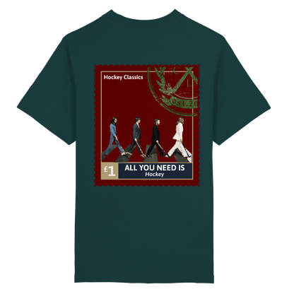 All You Need Is Hockey - Heavy Oversized Organic Shirt - Hockeycarl