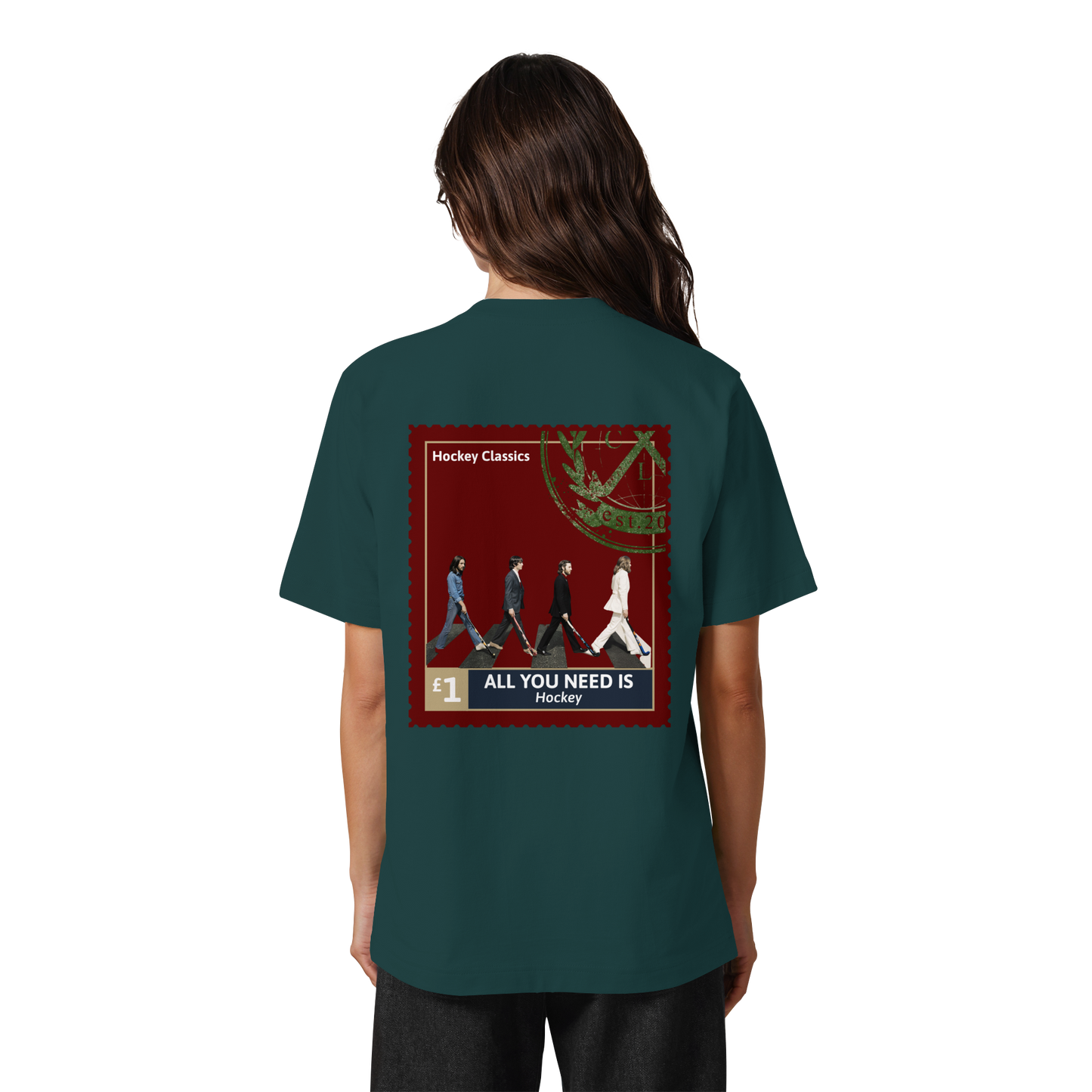 All You Need Is Hockey - Heavy Oversized Organic Shirt - Hockeycarl