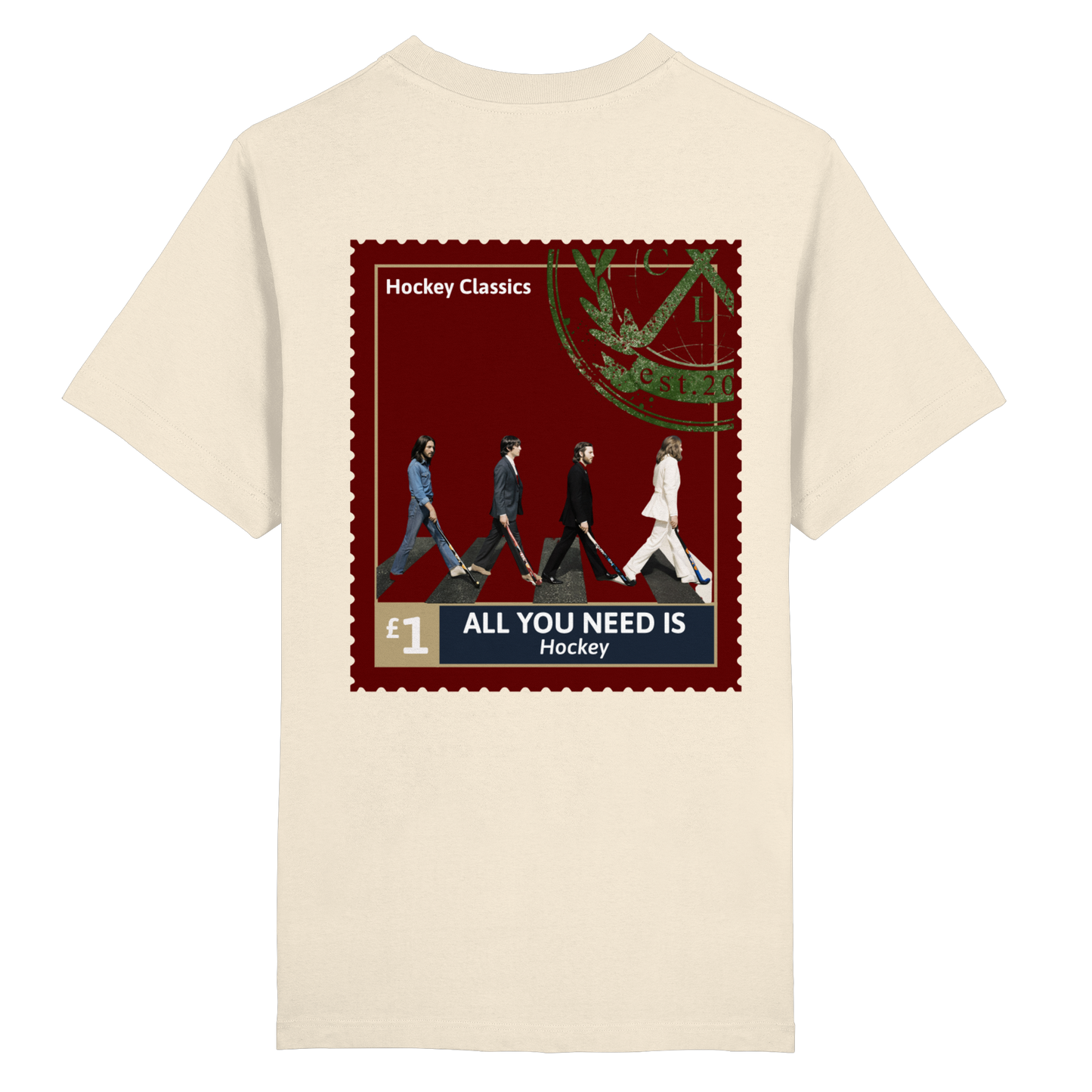 All You Need Is Hockey - Heavy Oversized Organic Shirt - Hockeycarl