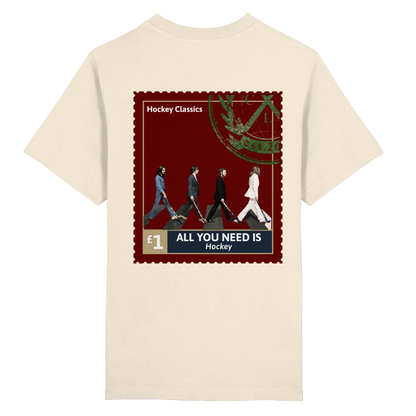 All You Need Is Hockey - Heavy Oversized Organic Shirt - Hockeycarl