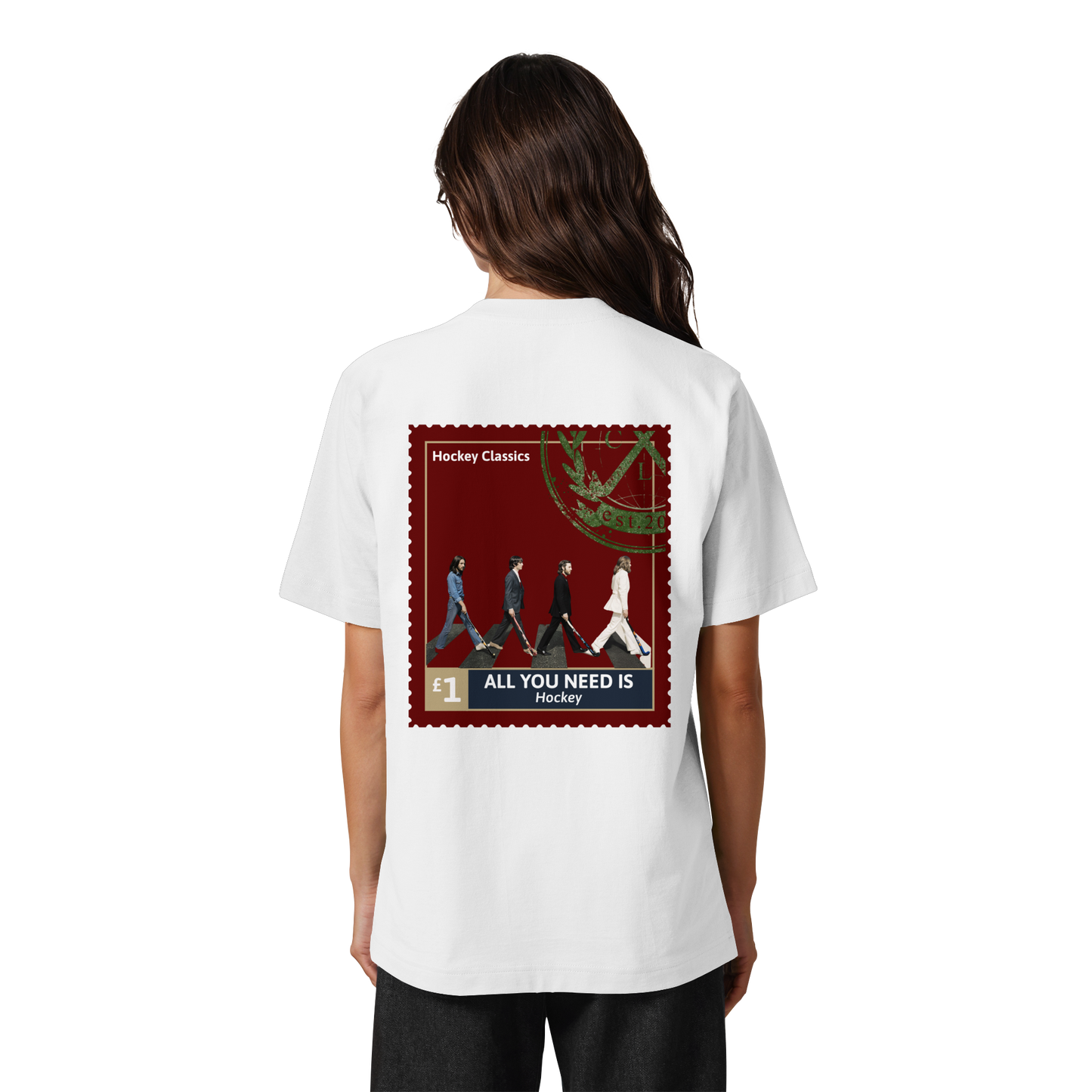 All You Need Is Hockey - Heavy Oversized Organic Shirt - Hockeycarl