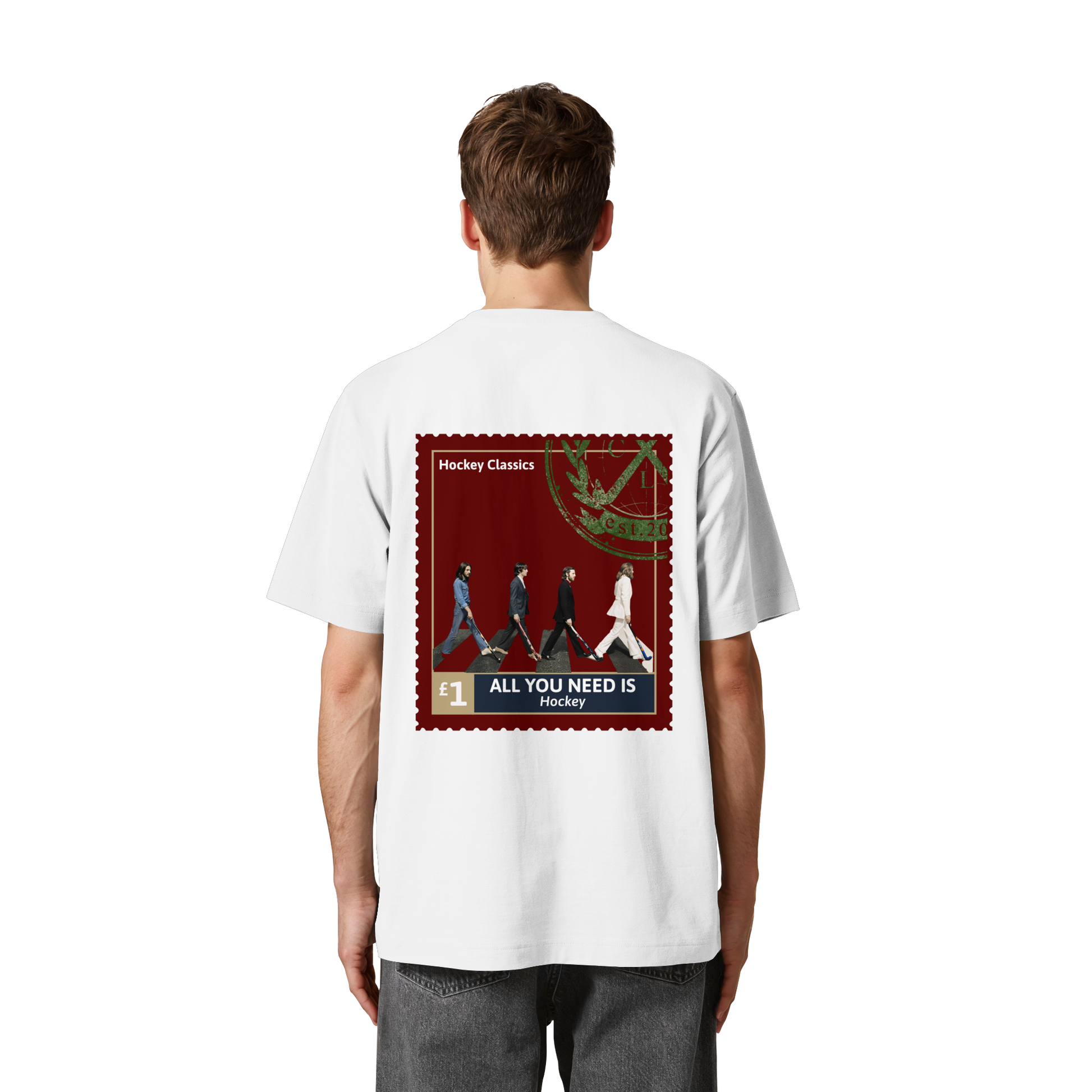 All You Need Is Hockey - Heavy Oversized Organic Shirt - Hockeycarl