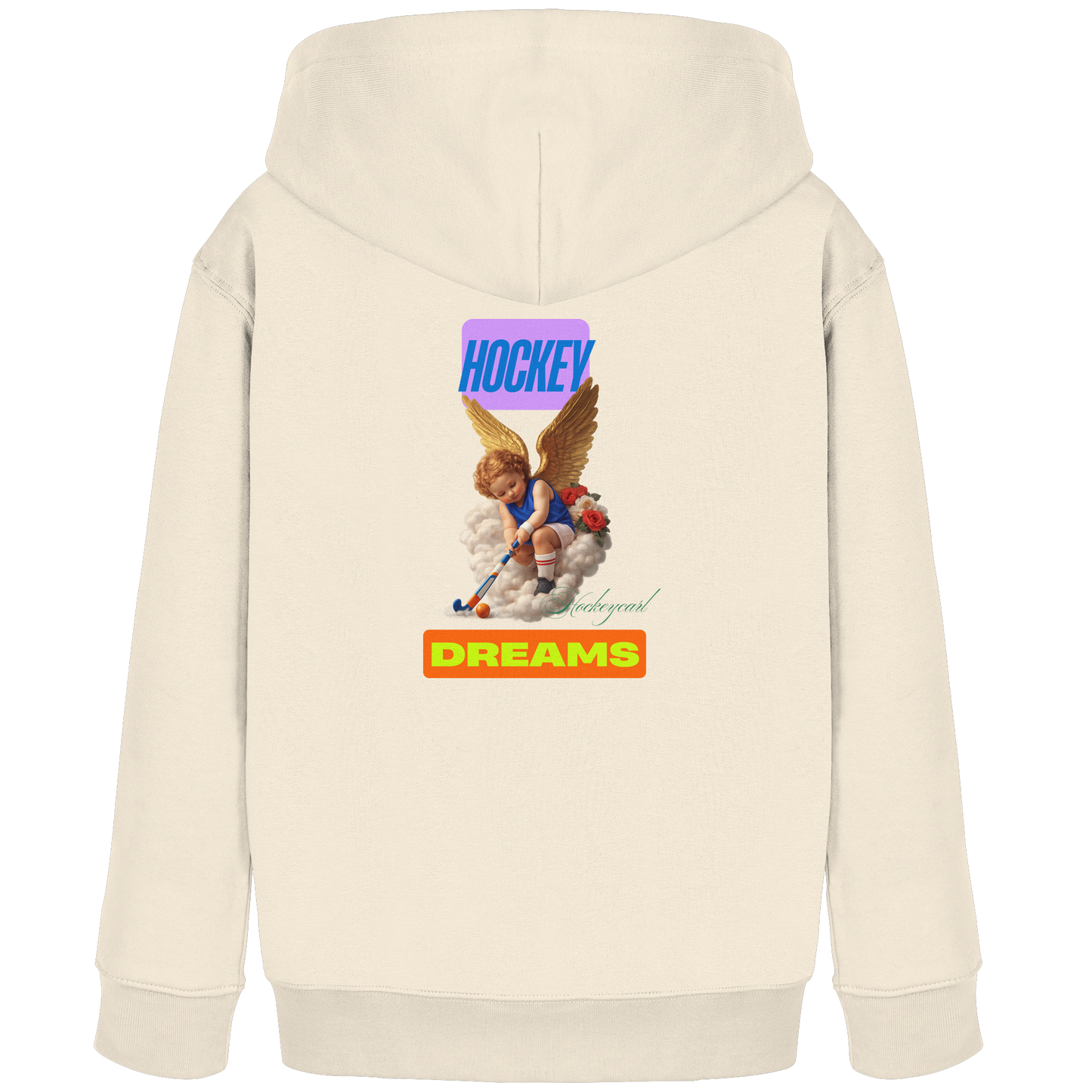 HockeyDreams - Kids Organic Hoodie - Hockeycarl