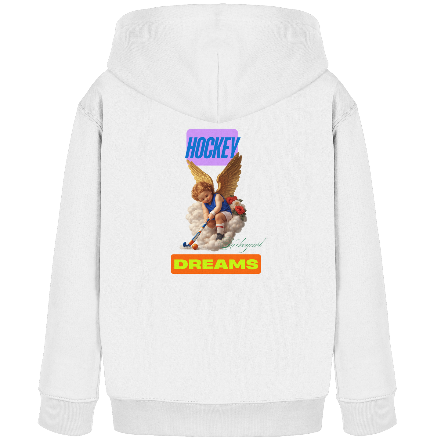 HockeyDreams - Kids Organic Hoodie - Hockeycarl