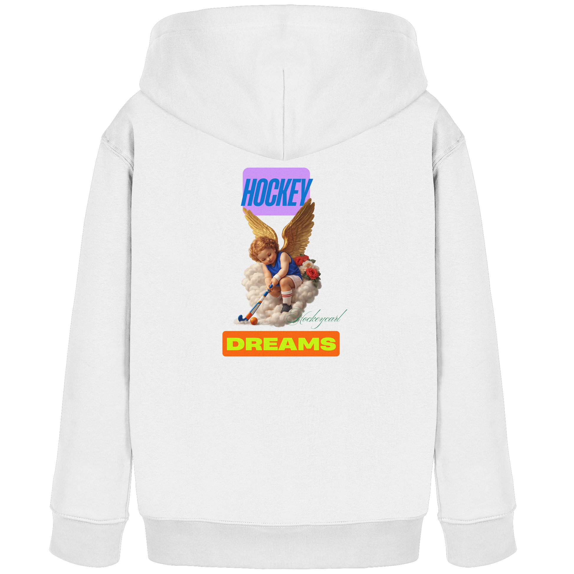 HockeyDreams - Kids Organic Hoodie - Hockeycarl