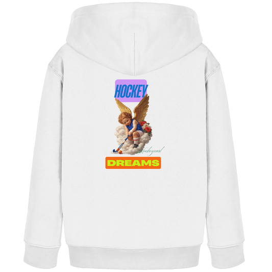HockeyDreams - Kids Organic Hoodie - Hockeycarl