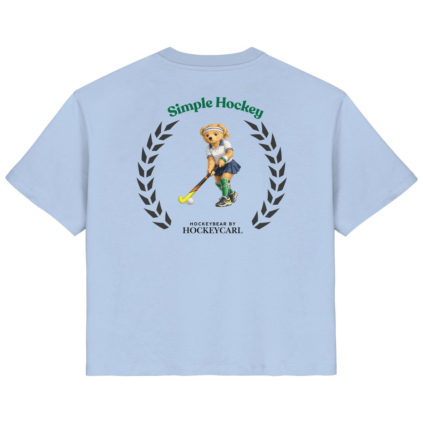Hockeybear Woman  - Ladies Organic Shirt - Hockeycarl