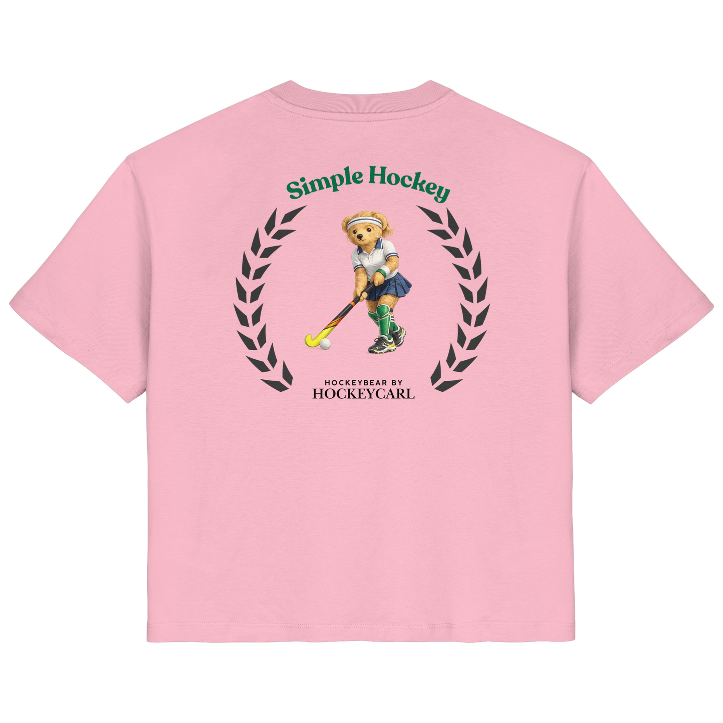 Hockeybear Woman  - Ladies Organic Shirt - Hockeycarl