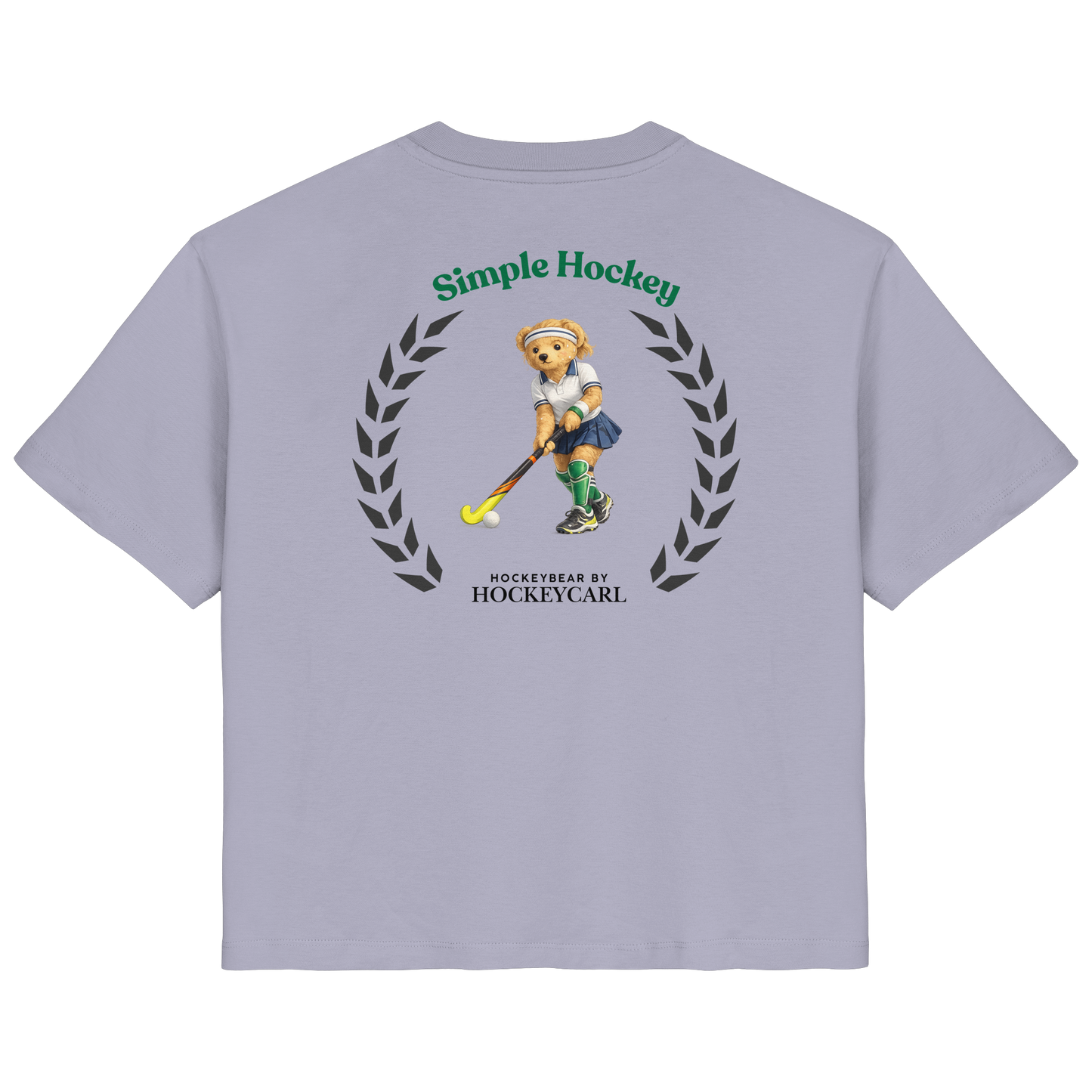 Hockeybear Woman  - Ladies Organic Shirt - Hockeycarl