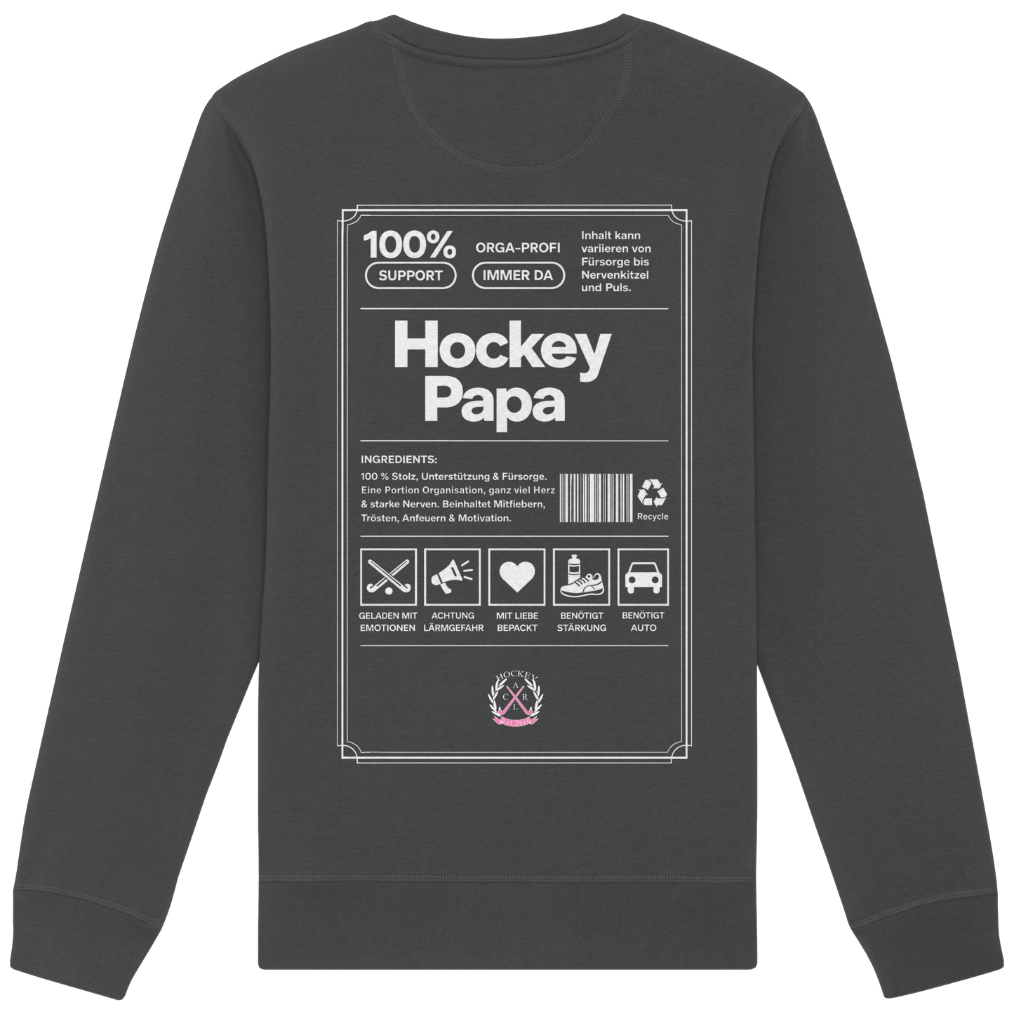 Hockey Papa - Organic Basic Unisex Sweatshirt