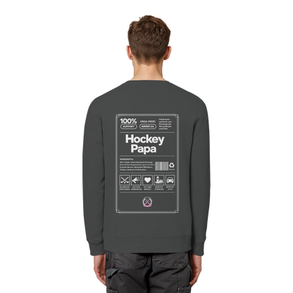 Hockey Papa - Organic Basic Unisex Sweatshirt