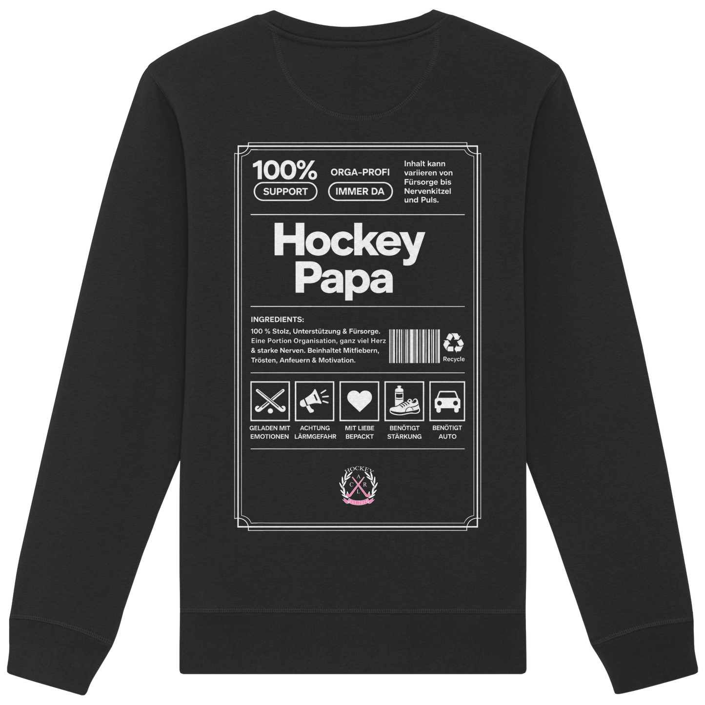 Hockey Papa - Organic Basic Unisex Sweatshirt