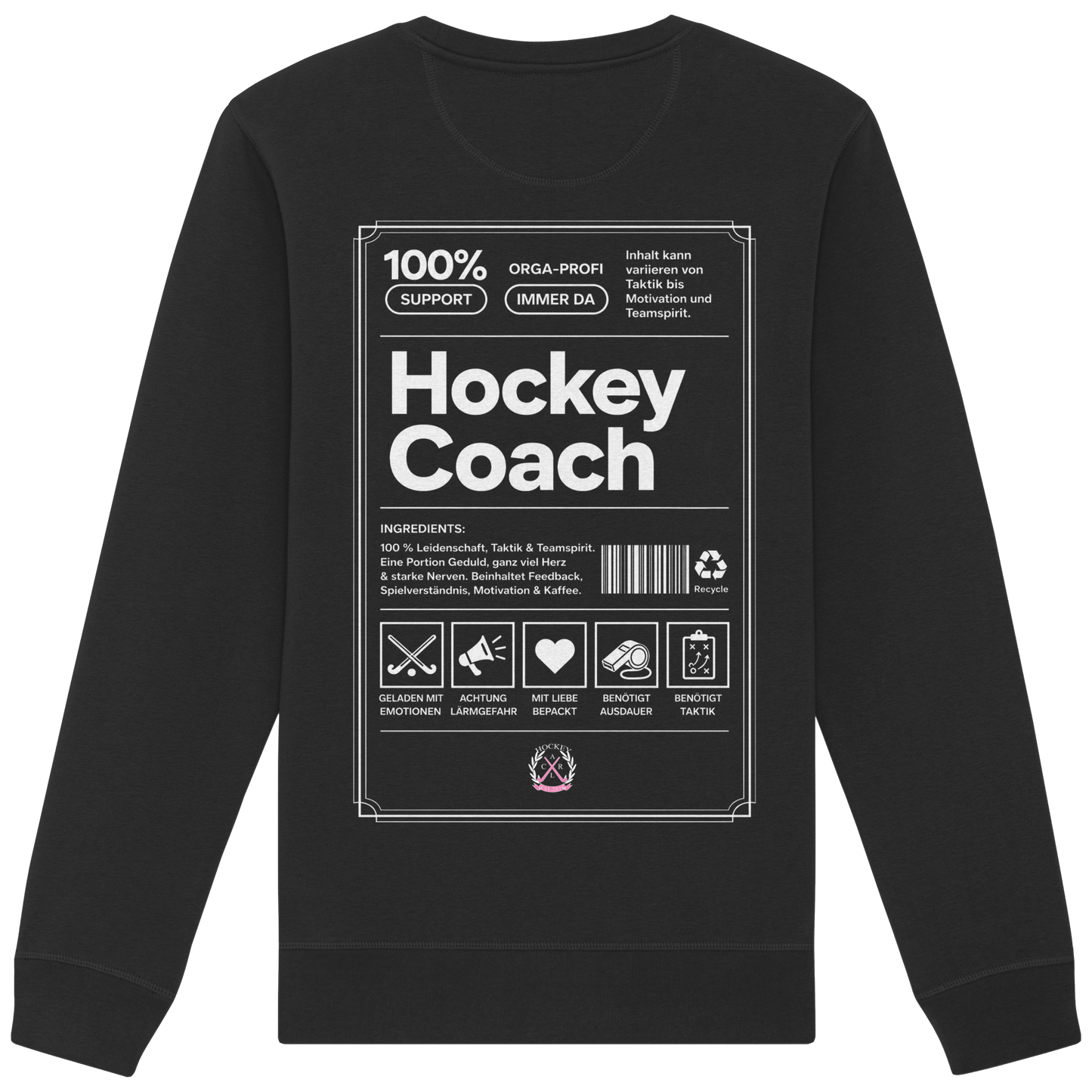 Hockey Coach - Organic Basic Unisex Sweatshirt - Hockeycarl