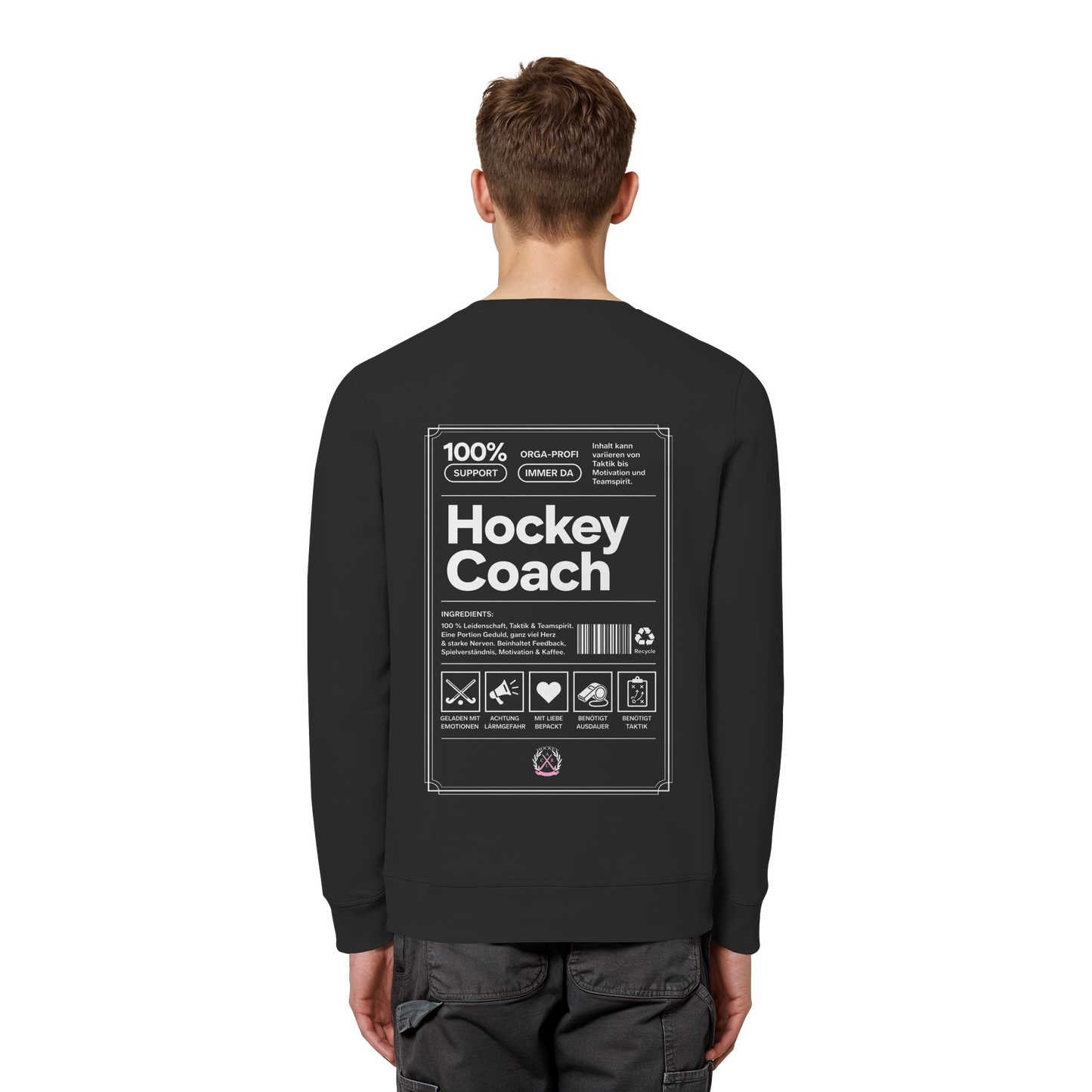 Hockey Coach - Organic Basic Unisex Sweatshirt - Hockeycarl