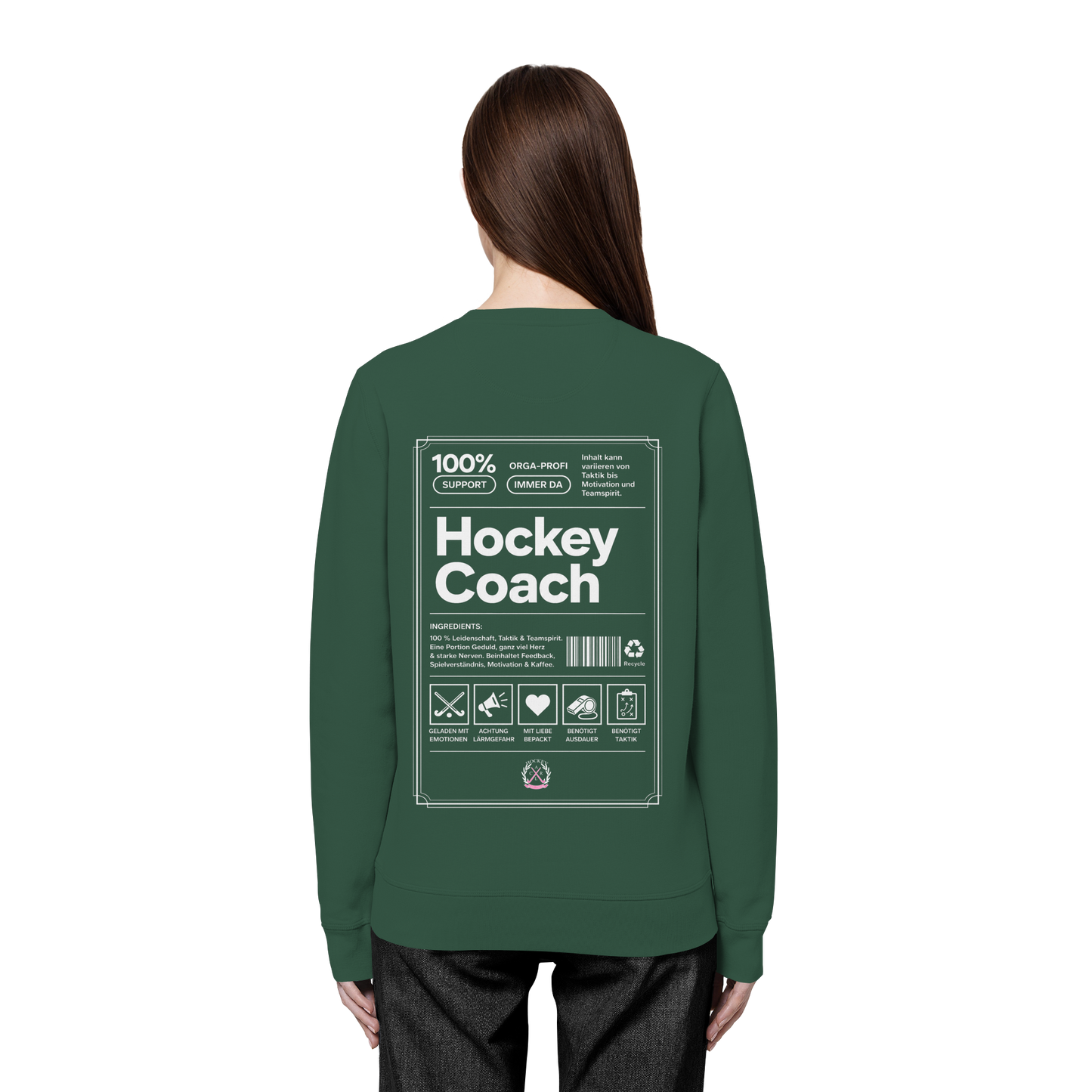 Hockey Coach - Organic Basic Unisex Sweatshirt - Hockeycarl