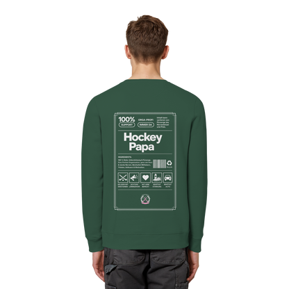 Hockey Papa - Organic Basic Unisex Sweatshirt