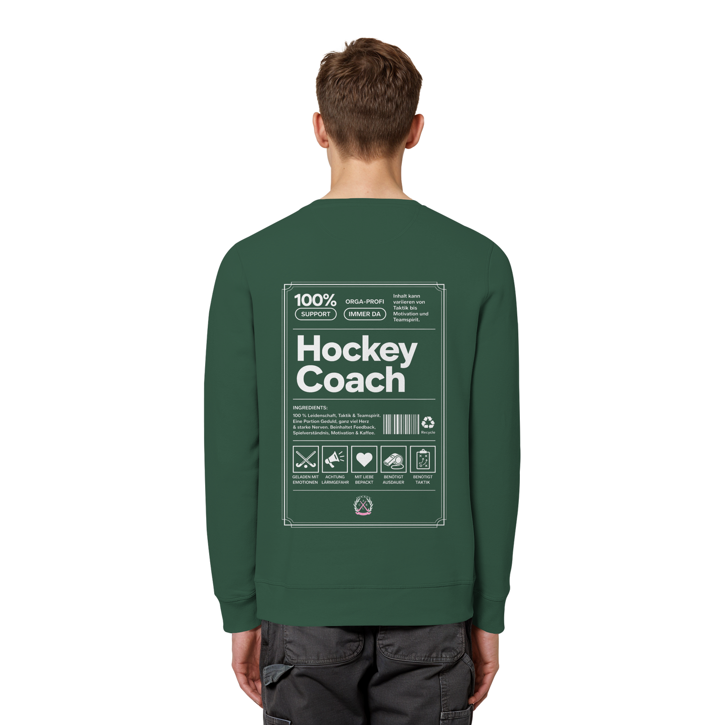 Hockey Coach - Organic Basic Unisex Sweatshirt - Hockeycarl