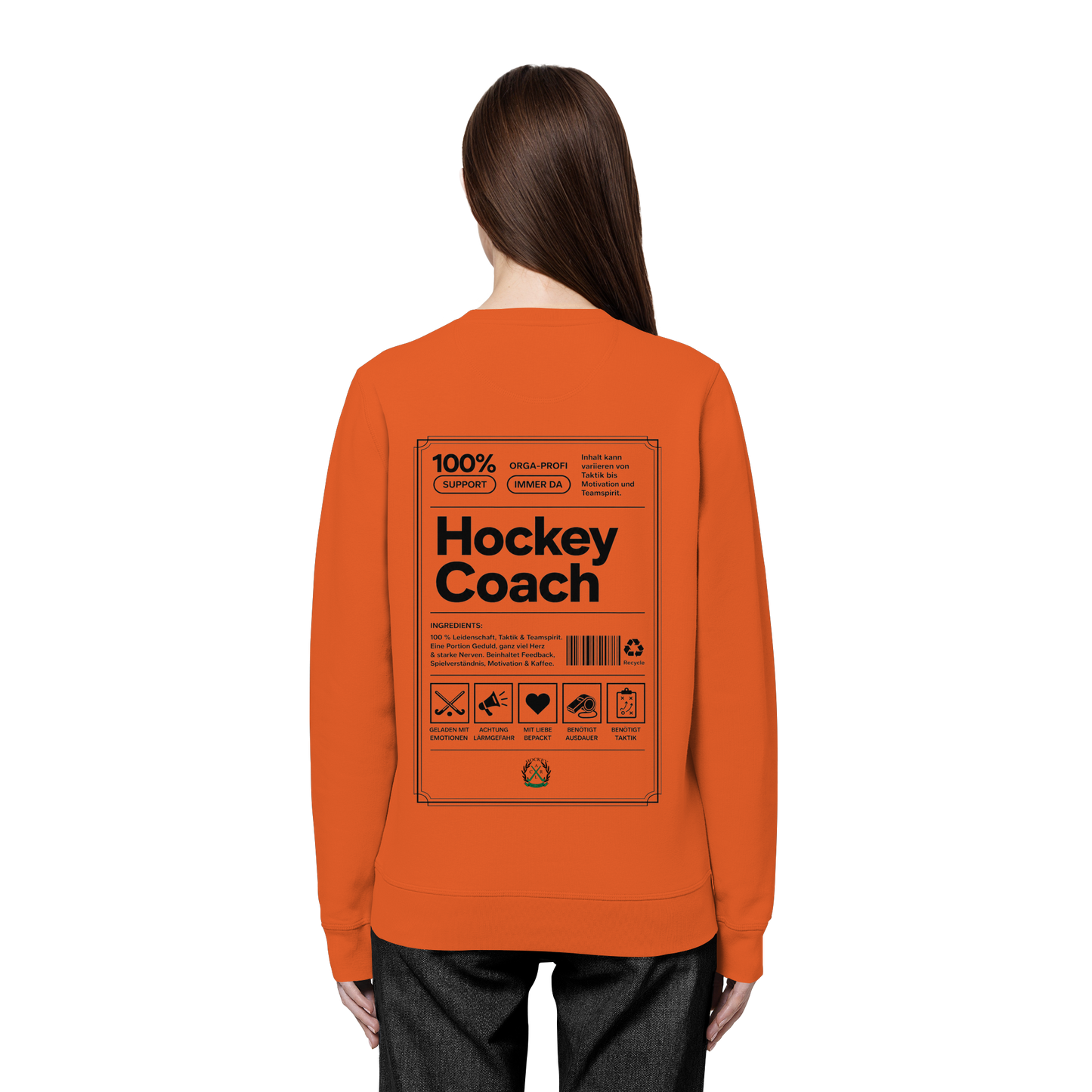 Hockey Coach - Organic Basic Unisex Sweatshirt - Hockeycarl