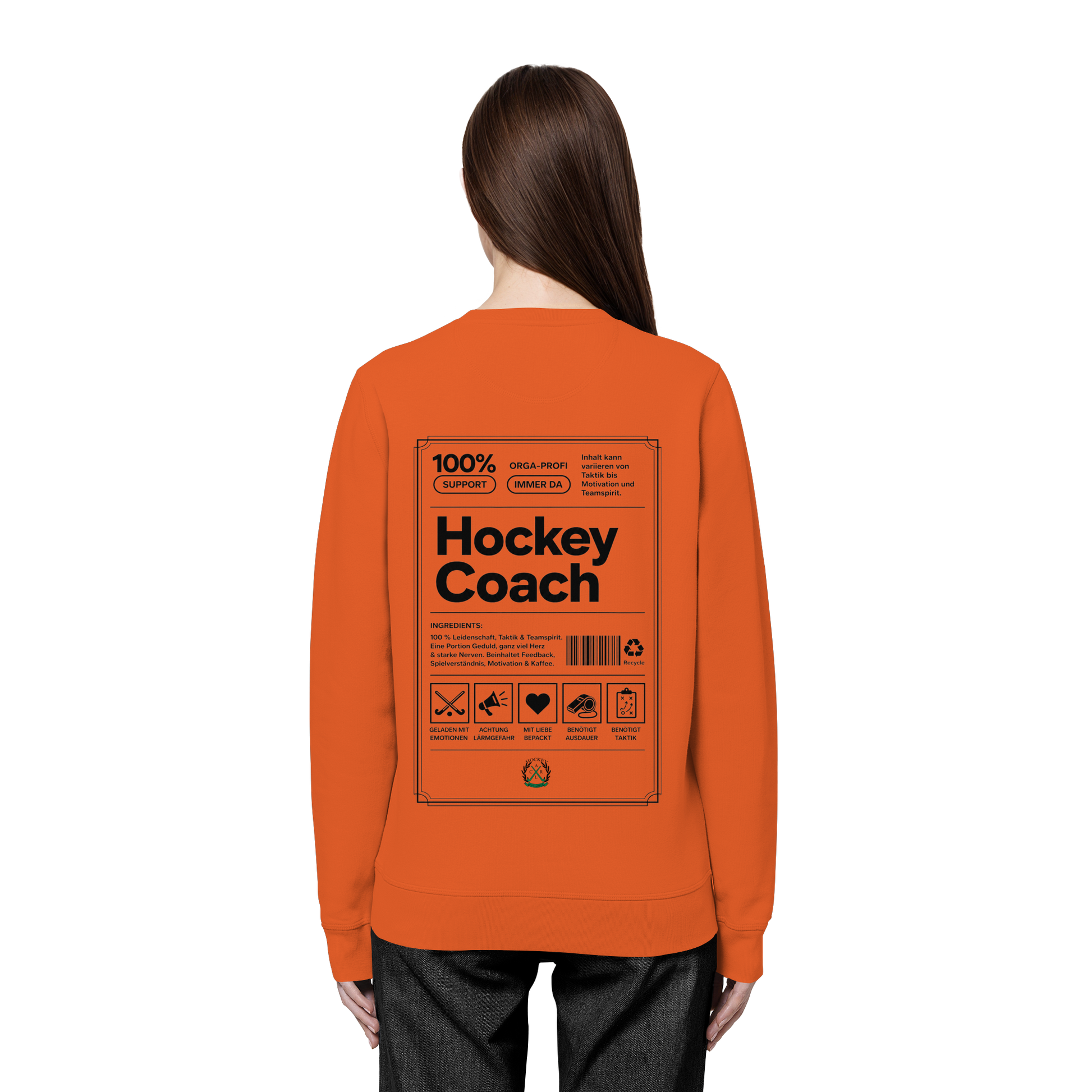 Hockey Coach - Organic Basic Unisex Sweatshirt - Hockeycarl