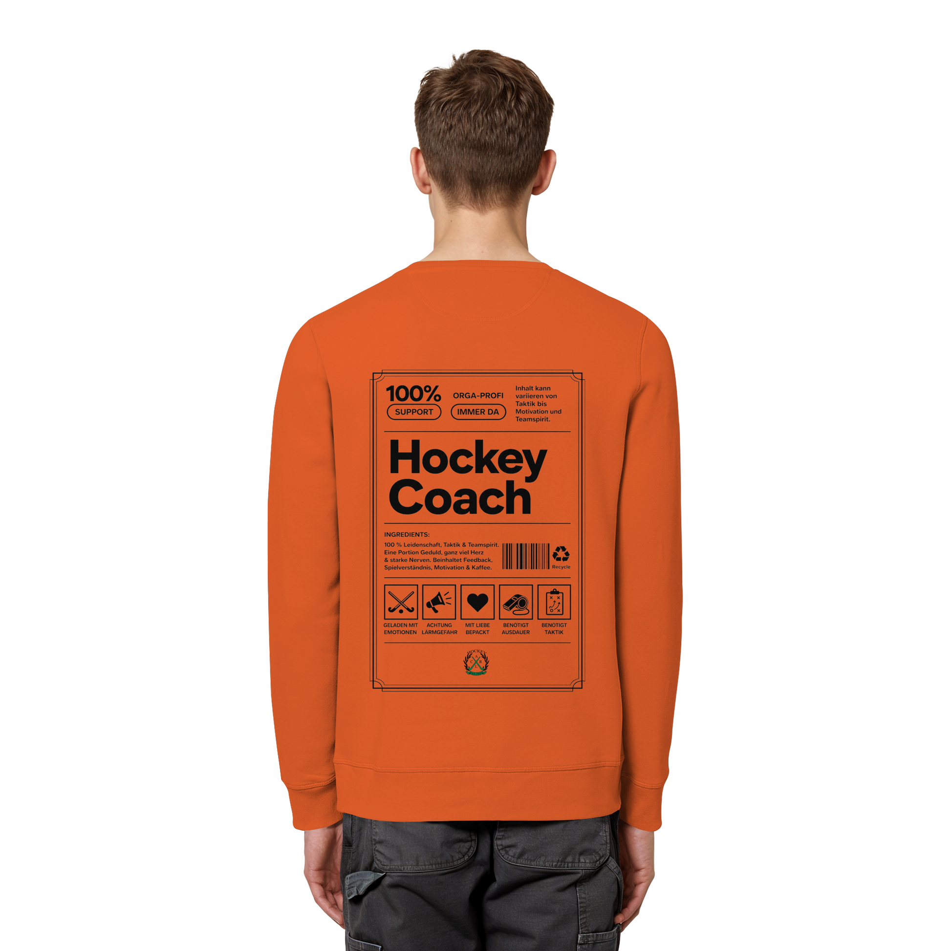 Hockey Coach - Organic Basic Unisex Sweatshirt - Hockeycarl