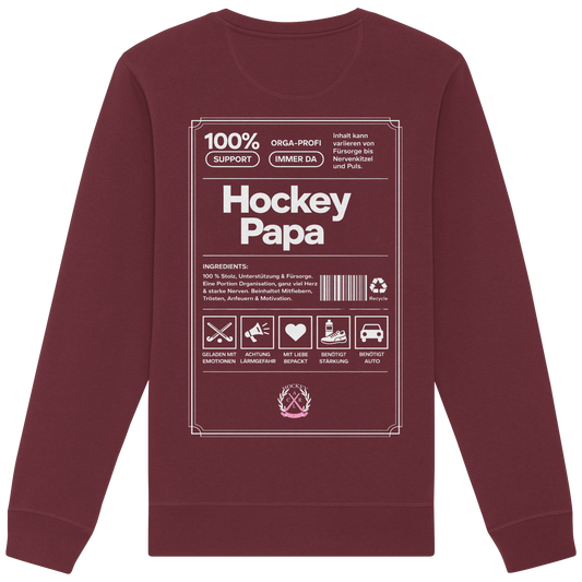 Hockey Papa - Organic Basic Unisex Sweatshirt