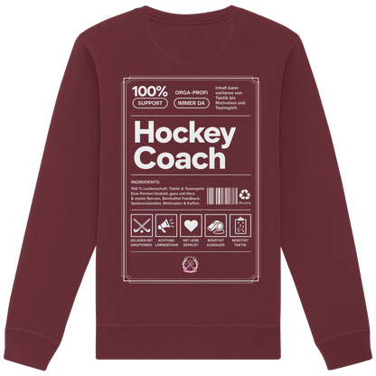 Hockey Coach - Organic Basic Unisex Sweatshirt - Hockeycarl