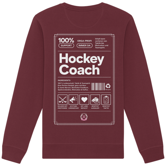 Hockey Coach - Organic Basic Unisex Sweatshirt - Hockeycarl