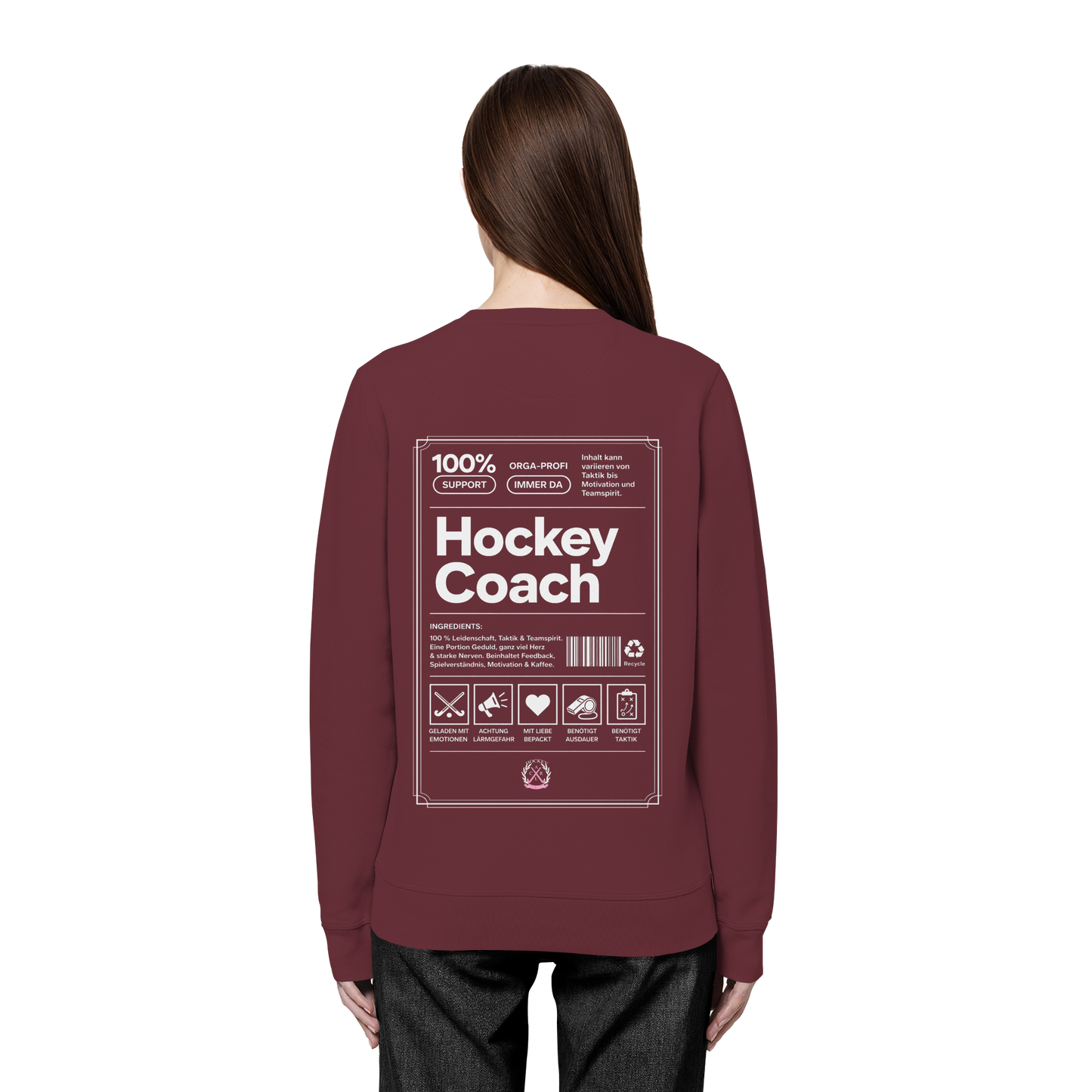 Hockey Coach - Organic Basic Unisex Sweatshirt - Hockeycarl